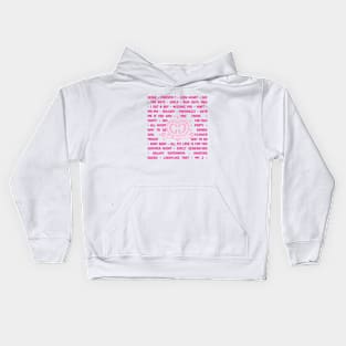 Design inspired by the group's songs GIRL´S GENERATION Kids Hoodie